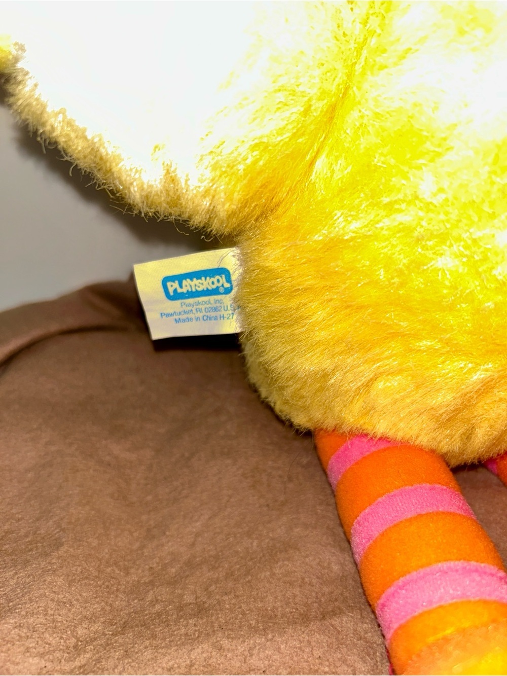 1986 Playskool Big Bird plush Vintage Collectible - Picture 4 of 5